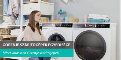 gorenje szárítógép egyediség