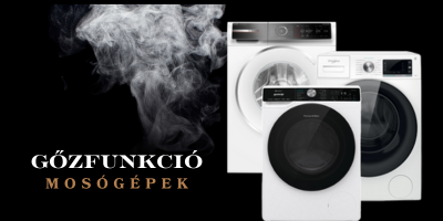 gőzfunkció  mosógép, gőzmosógép