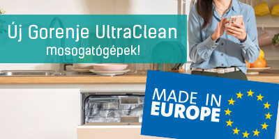 európába készülő mosógatógép