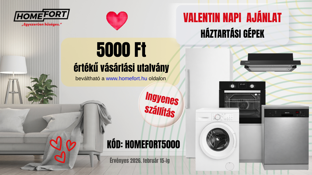 HOMEFORT 5000 KEDVEZMÉNY
