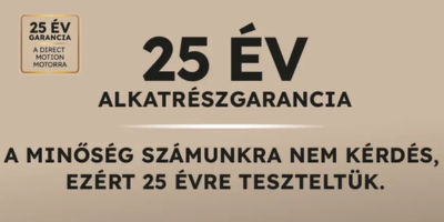 25 év garancia Haier