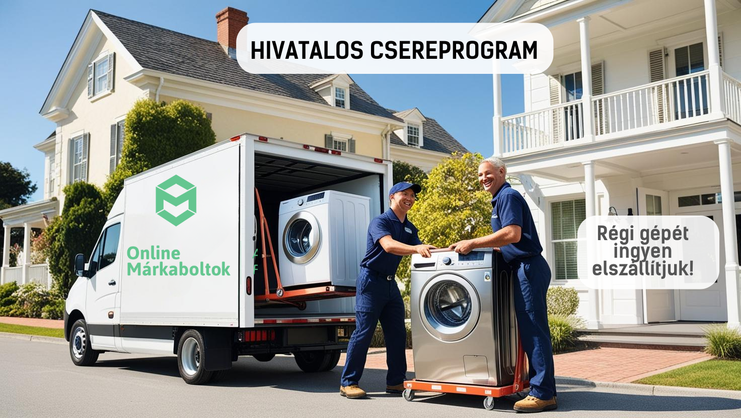 hivatalos csereprogram háztartási gépekre