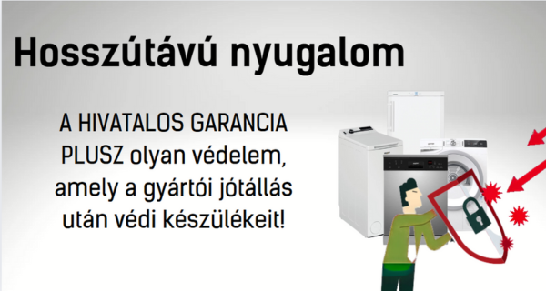 plusz garancia háztartási gépekhez ingyne