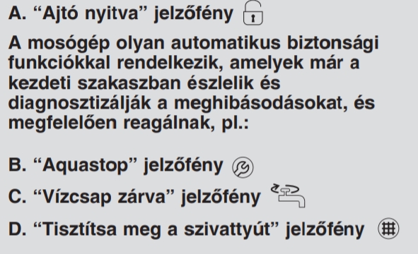 mit jelent mosógép