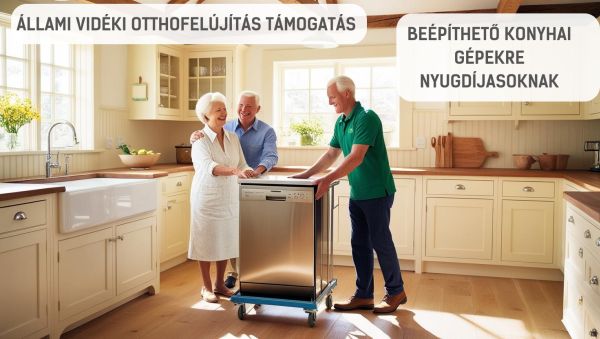 nyugdijasoknak beépíthető gépek állami támogatással