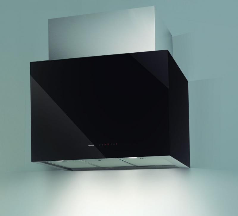 Nodor CUBE GLASS 700 BK Fali páraelszívó Nodor CUBE GLASS 700 BK Fali páraelszívó