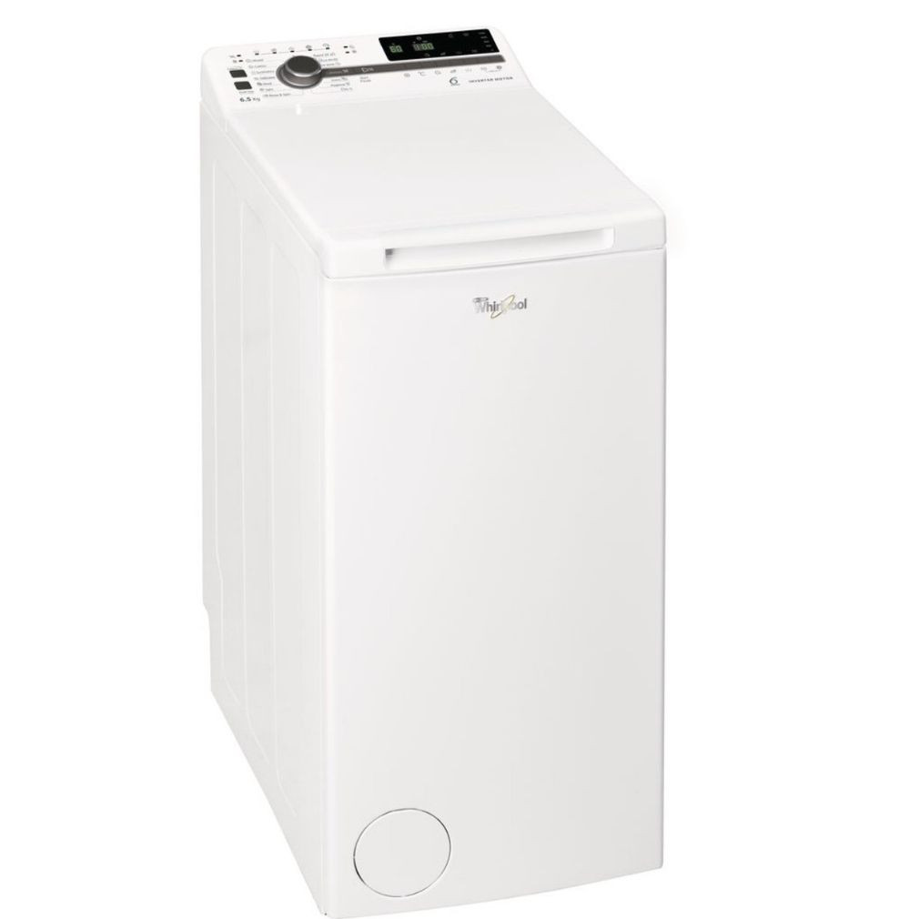 Whirlpool TDLRB 65241BS EU/N +5 ÉV Garanciával*, Felültöltős mosógép C Energiaosztály, 6.5 kg, 1200 fordulat/perc, Centrifugálási zajszint: 78 dB, Inverter motorral, Gőzfunkció nélkül