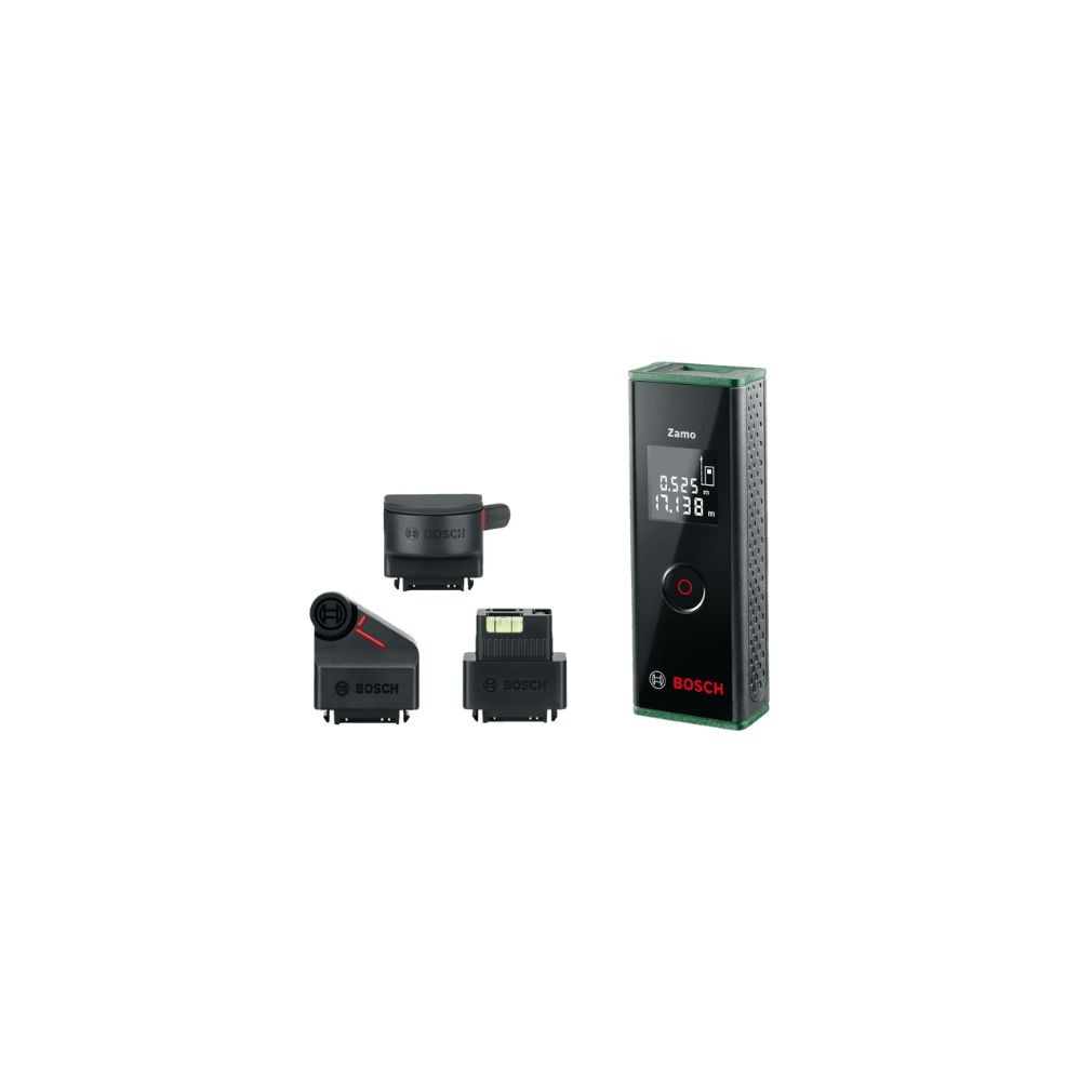 Bosch Zamo III készlet +5 ÉV Garanciával*, Digitális lézeres távolságmérő (0603672701)