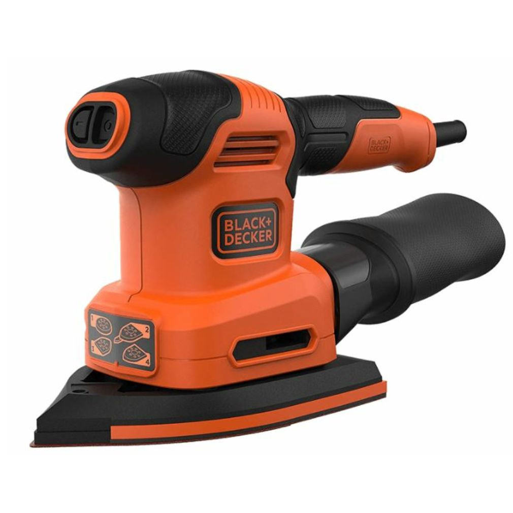 Black and Decker BEW200K-QS +5 ÉV Garanciával*, Multicsiszoló tároló dobozban