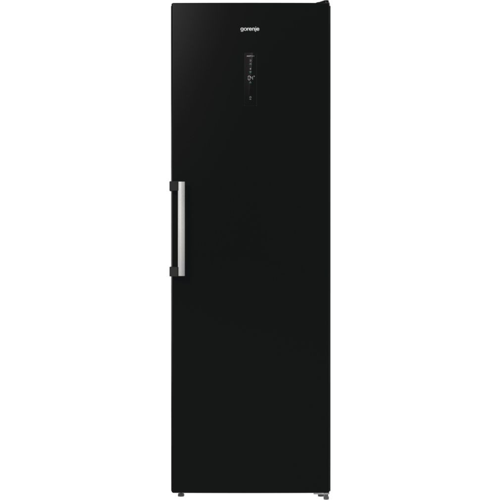 Gorenje R619DABK6 +5 ÉV Garanciával*, Egyajtós hűtőszekrény D Energiaosztály, Hűtő: 398L, Nofrost nélkül, Zajszint: 38 dB, Szél: 59.5 cm, Mag: 185 cm, Mély: 66.3 cm, Digitális kijelzővel