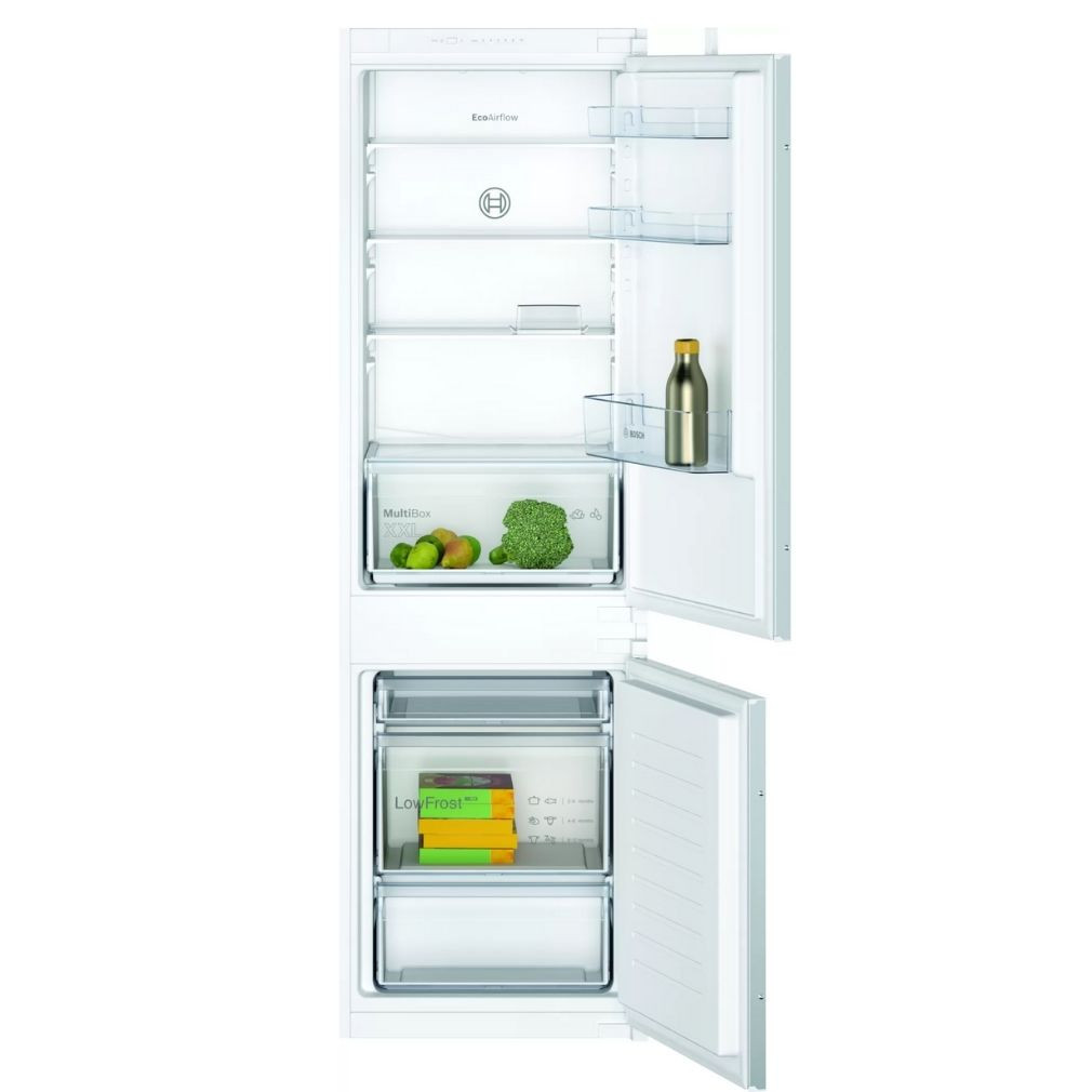 Bosch KIV865SF0 Beépíthető Alulfagyasztós hűtőszekrény, bútorlap nélkül