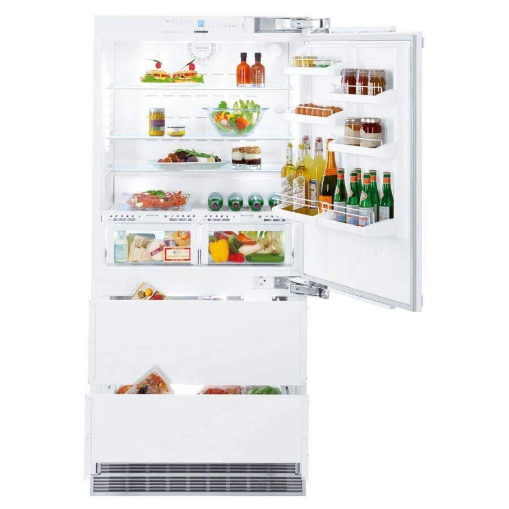 Liebherr ECBN 6156 Beépíthető alul fagyasztós hűtőszekrény, bútorlap nélkül