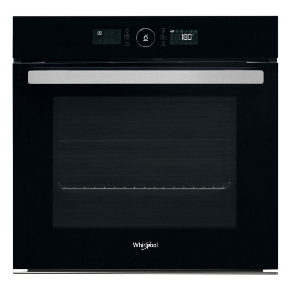 Whirlpool AKZ9 9480 NB +5 ÉV Garanciával*, Beépíthető Sütő 8 funkcióval, Digit. Kijelzővel, 73 L, Teleszkópos sütősín, Öntisztító funkció: Pirolitikus