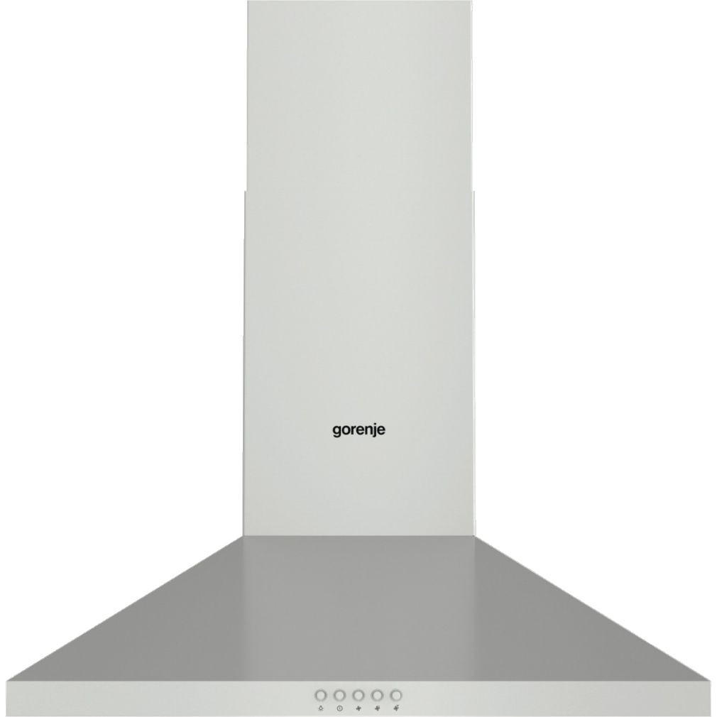 Gorenje WHC629E4X Fali páraelszívó LED világítás 1 db motor,450 m3/h,54-65 dB,60 cm széles,B
