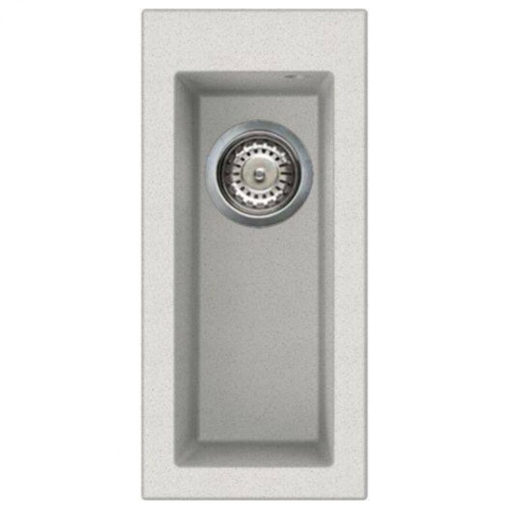 Elleci Quadra 50 G52 Bianco Pietra Gránit mosogatótálca (LGQ05052)Munkalapra szerelhető