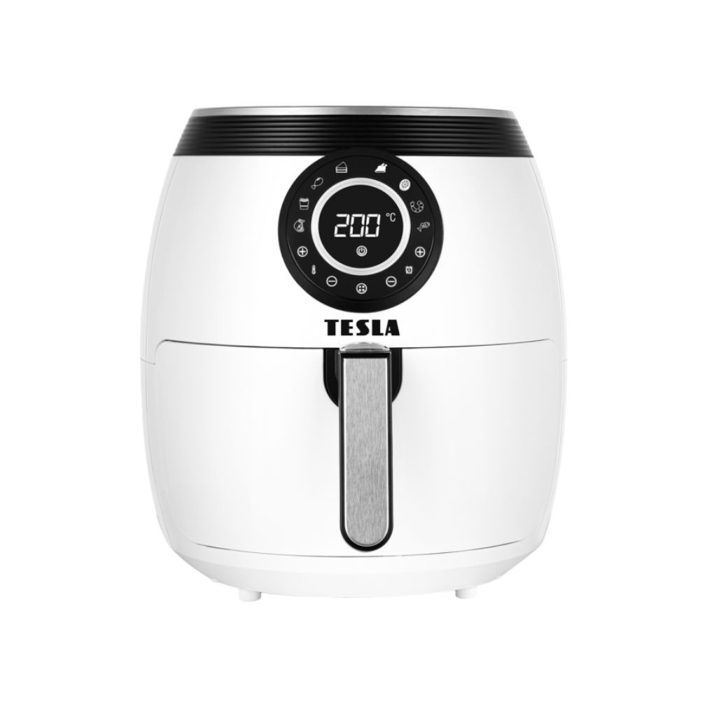 Tesla Aircook Q50 XL +5 ÉV Garanciával*, Meleglevegős sütő (fehér)